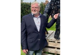 ARP chairman Adrian Leach outdoors posing before the interview