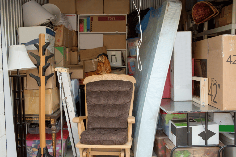 furniture self storage unit sofa boxes UK