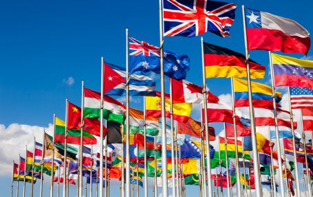 flags of all countries, global immigration