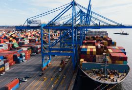 deja vu for logistics and shipping port at Baltimore