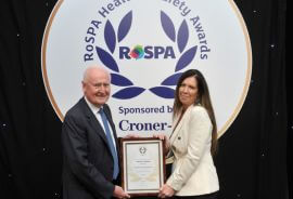 Pickfords achieve RoSPA Patron's Award 2024 for their commitment to excellence in health and safety