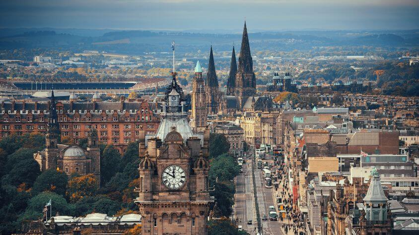 The best place to live in Edinburgh for professionals