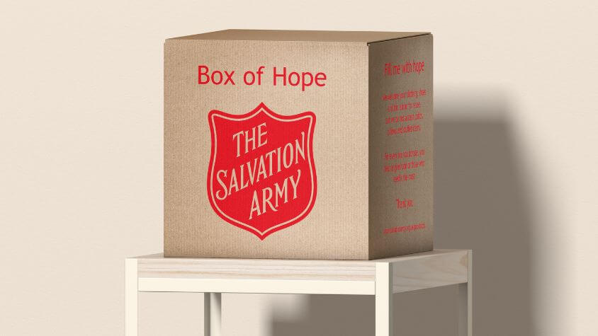 Pickfords Box of Hope to donate to the Salvation Army