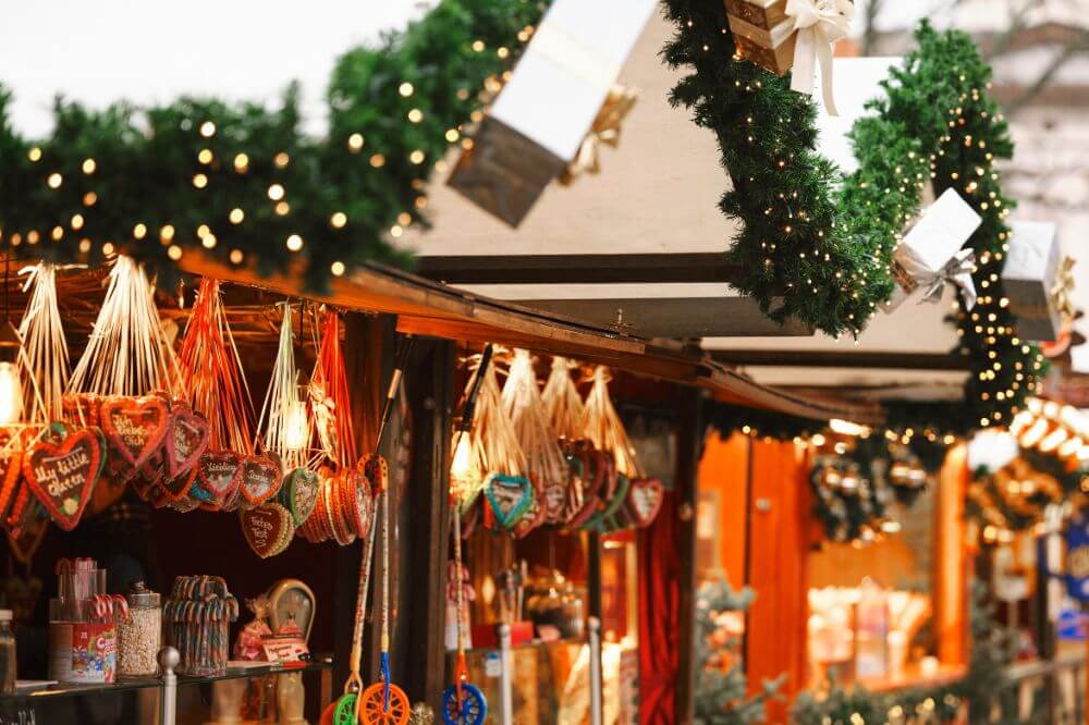 Explore local Christmas markets