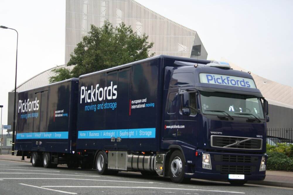 Pickfords have fuel consumption initiatives in place to ensure eco-friendly removals