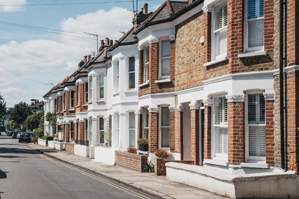 An image of a street in the UK 