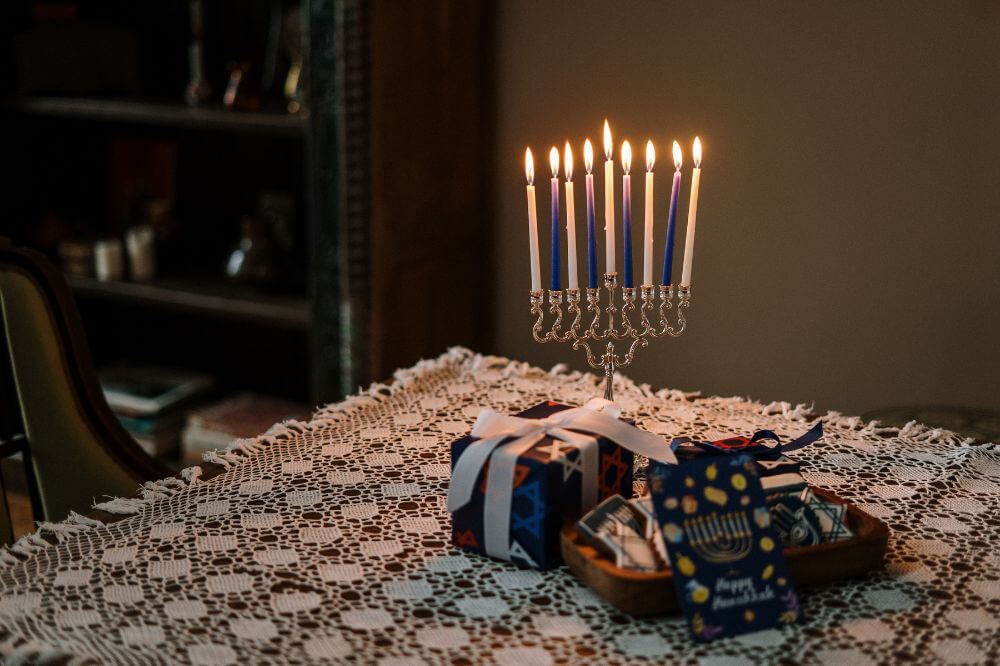 Image of Hanukkah decorations 