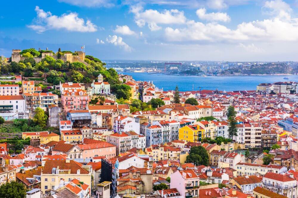 Lisbon, Portugal. Portugal is one of the easiest places to move to from the UK