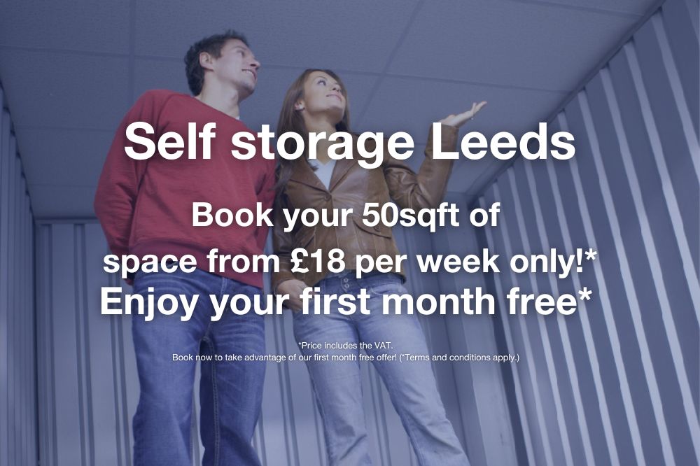 Self storage Manchester banner