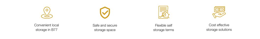 Self storage icons
