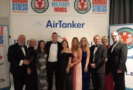 Pickfords attending Healing Military Minds event back in October to raise money for Combat Stress