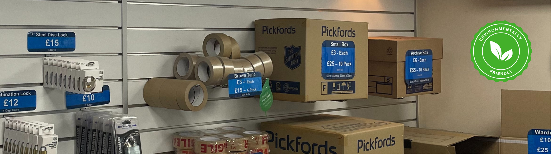Pickfords Eco Box Shop